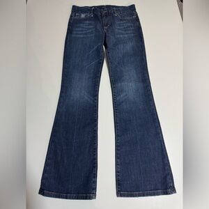 Joe's Jeans Dark Blue Flare boot cut Leg Denim